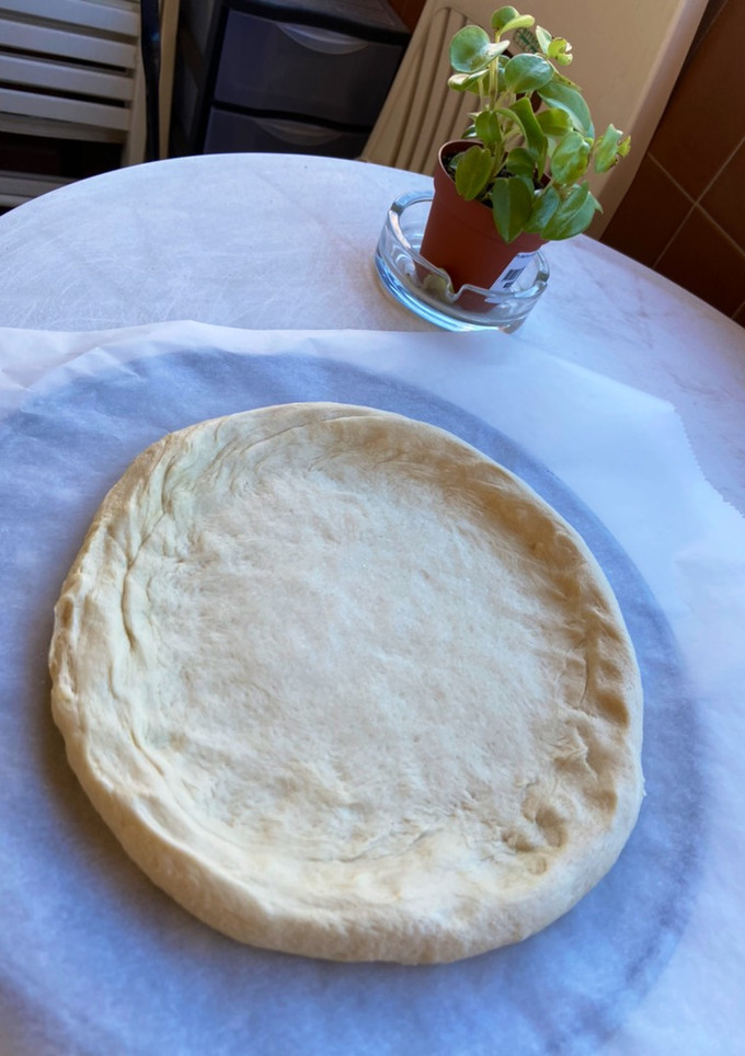Una foto de Masa de pizza casera