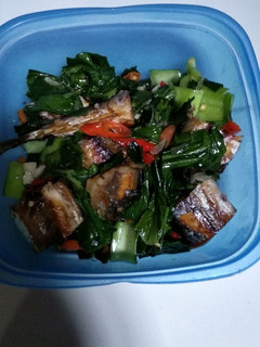 Foto resep Oseng sawi pindang salem