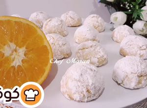 صورة لوصفة الحلوى المشقق التركي بالبرتقال 🍊🍊 منعشة وبنينة