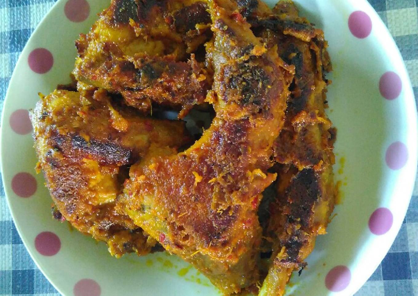 Ayam Panggang Teplon Bumbu Padang sehat