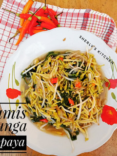 Foto resep Tumis Bunga Pepaya