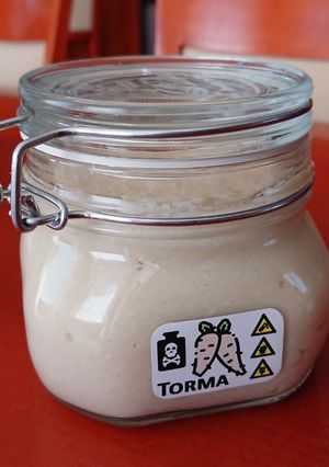 Házi, ecetes reszelt torma recept fotója