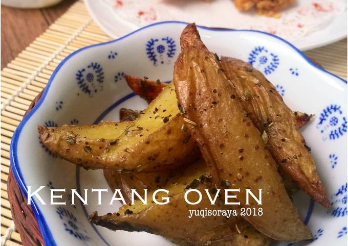 Ini dia! Bagaimana cara membuat Kentang Oven dijamin gurih