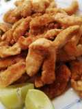 Straccetti di pollo al lime sabbiosi al forno