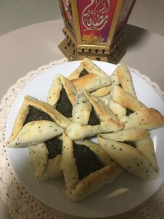 صورة لوصفة فطاير السبانخ