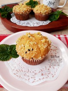 Foto resep 502. Muffin Tape Streussel #KamisManis