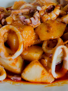 Una foto de Calamares a la gallega