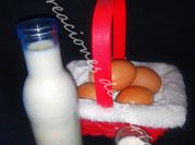 Una foto de ponche navideño