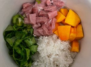 Foto resep MPASI 6M+ Daging Sapi Labu Pakcoy