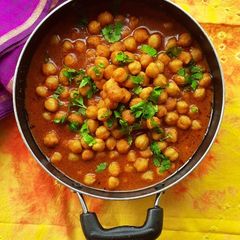 A picture of Chana Masala.