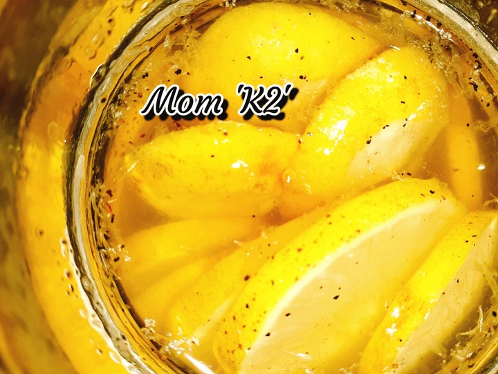 Cara Mudah Membikin Resep LEMON TEA MOM &amp;#39;K2&amp;#39; yang Uenak Anti Ribet, Mantap Sekali