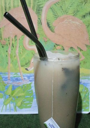 Foto resep Es Thai Tea Simple🥃