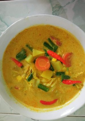 Foto resep Sayur Lodeh kuah kuning