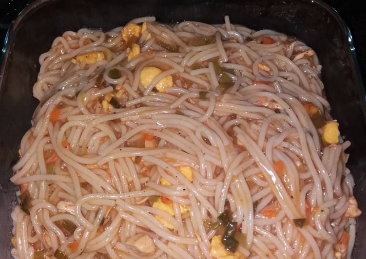 Recipe of Super Quick Homemade Chicken soup noodles