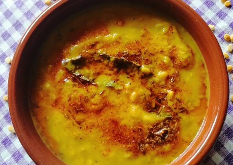 Chana dal kadhi