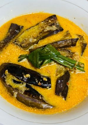 Foto resep 563. Terong Santan