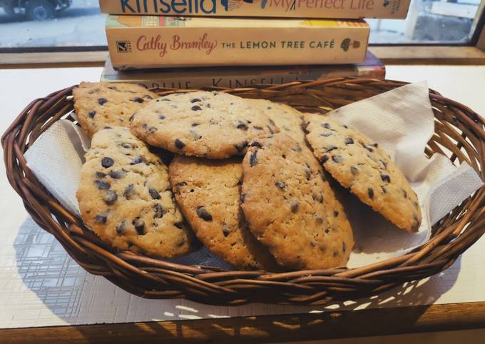 Wheat & Ragi Flour chocolate chip cookies