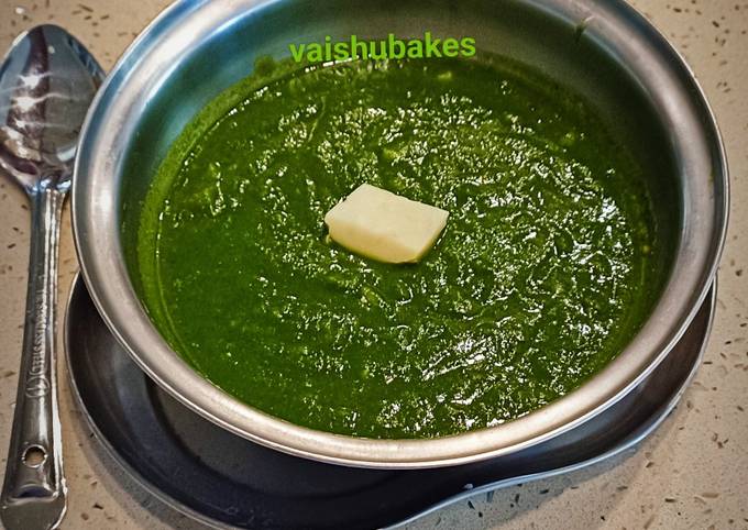 Aloo Palak Recipe By Vaishali Suhas Cookpad