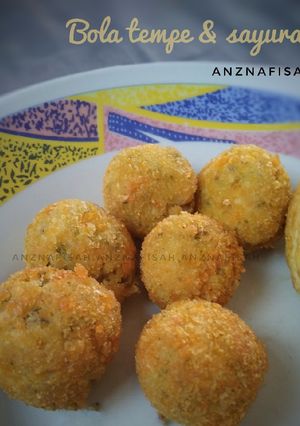 Foto resep Bola tempe & sayuran