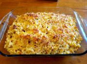 A picture of blue cheese pasta