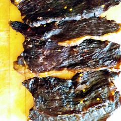 A picture of Bill's Beef Jerky.