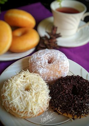 Foto resep Donat tante (tanpa telur)