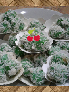 Foto resep klepon pandan