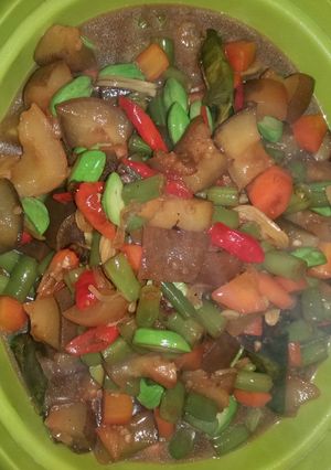 Foto resep Oseng kikil