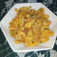Indian Masala Pasta A picture of Indian Masala Pasta.
