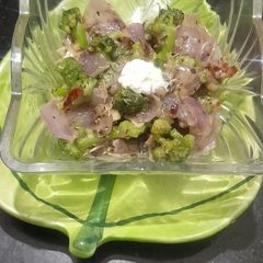 A picture of Creamy Butter Garlic Broccoli.
