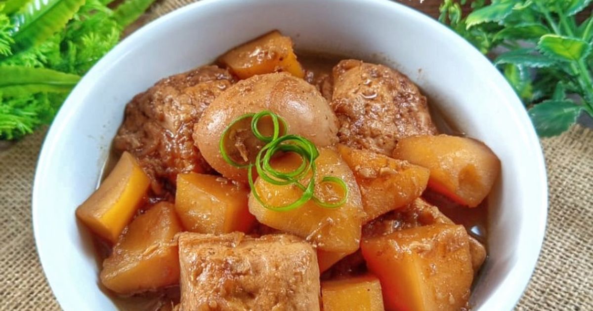 Semur Betawi (ala penjual nasi uduk)