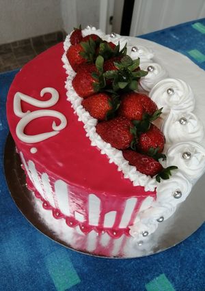 Tükörglazúr házilag recept fotója