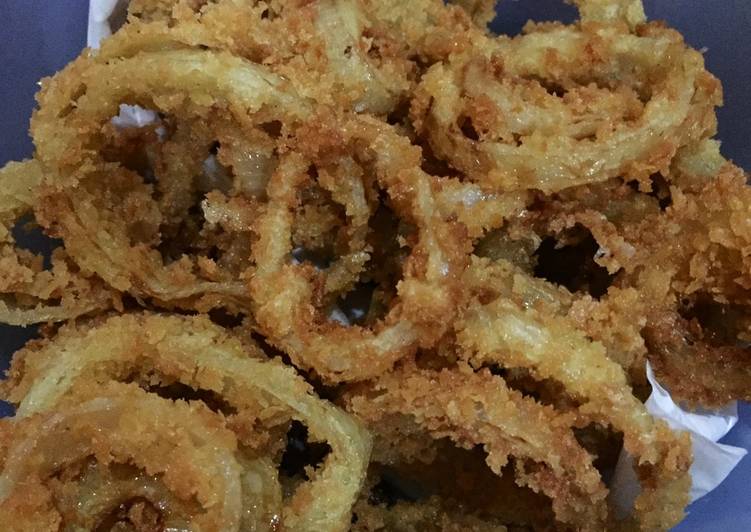 Cara memasak Onion Ring nikmat