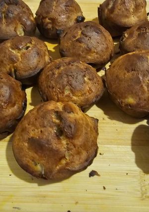 5 perces Banános baba muffin recept fotója