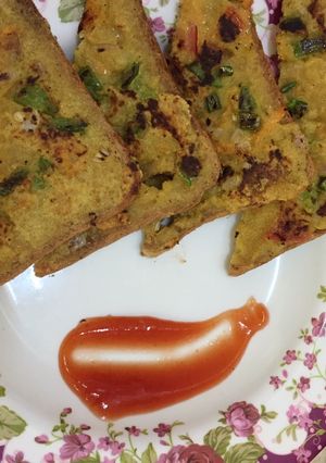 A picture of Rawa / semolina toast.