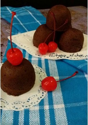 Foto resep Bolu kukus coklat mini 👌😋