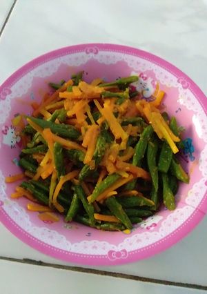 Foto resep Oseng Buncis Wortel