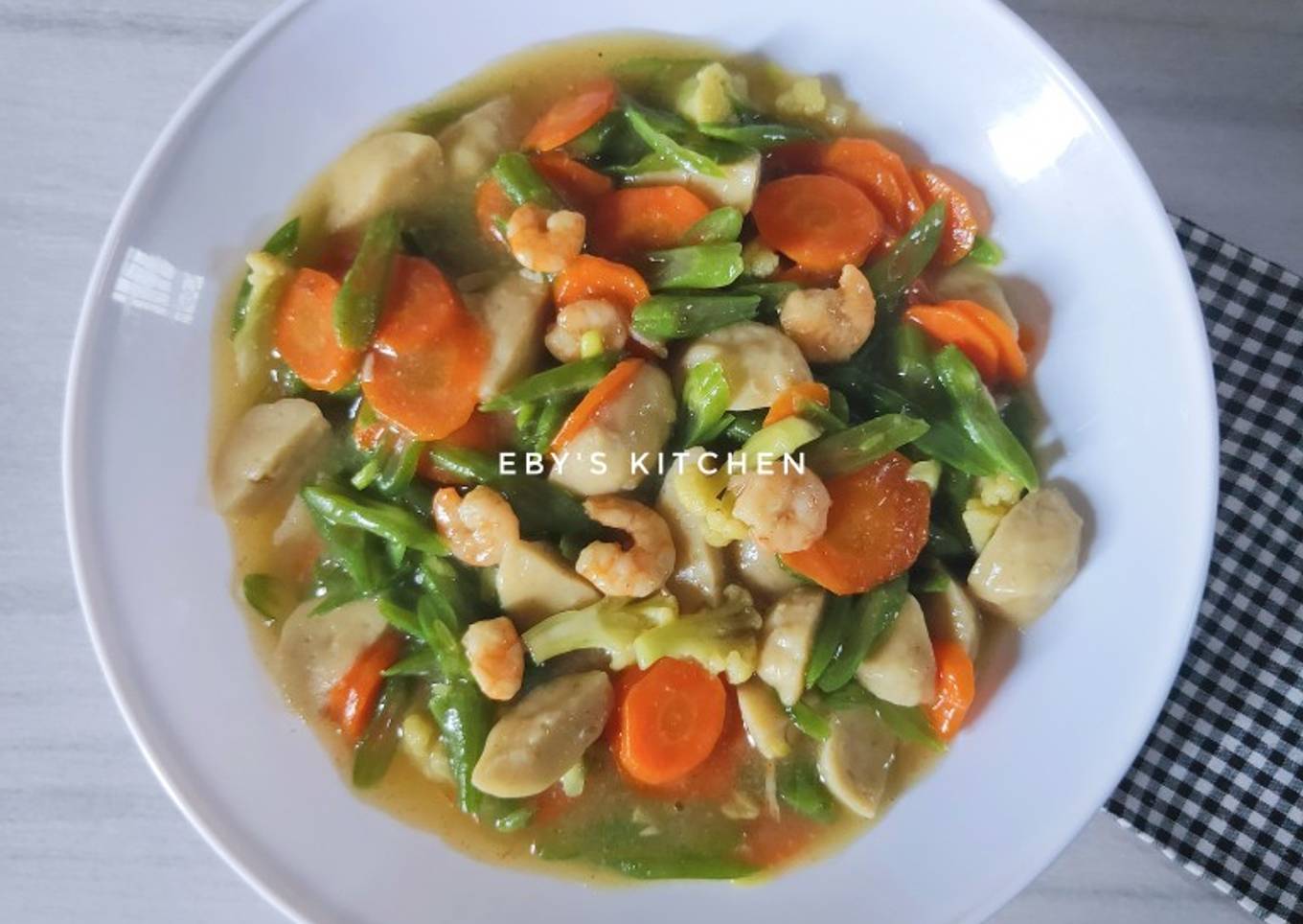 Capcay Kuah Kental