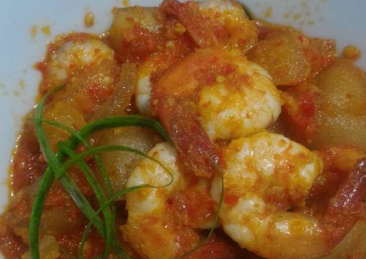 Easiest Way to Make Tasty Udang Kikil Balado