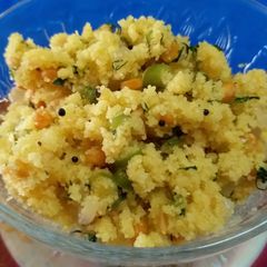 Rice Rava and Dals Khichdi A picture of Rice Rava and Dals Khichdi.