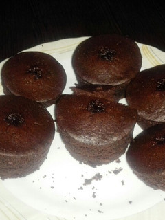 عکسی از دستور کاپ کیک شکلاتی
