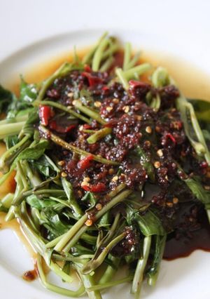 Foto resep Rujak Kangkung