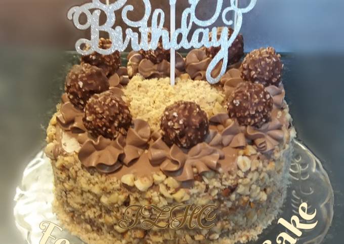 🍬🎂 Ferrero Rocher Cake 🎂🍬