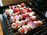 Brochetas de pollo