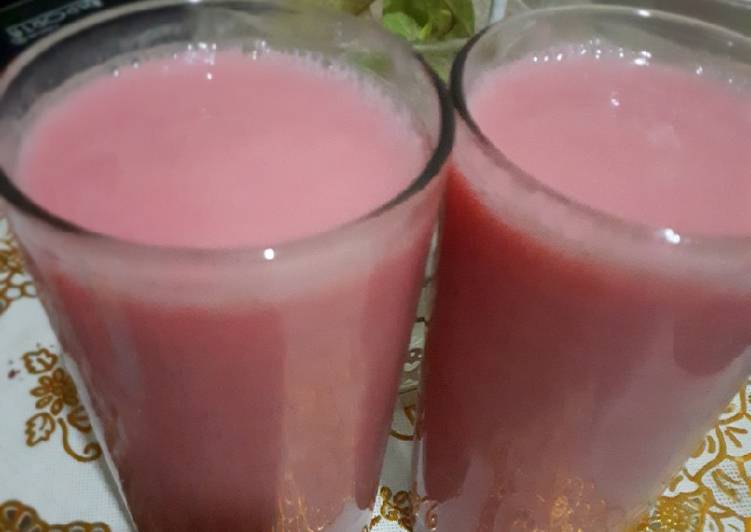 Jus jambu merah