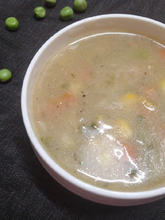 வெஜ் ஸ்வீட் கார்ன் சூப் (Veg sweetcorn soup recipe in tamil) செய்முறை முக்கிய புகைப்படம்