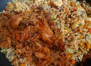 Una foto de Arroz fiesta