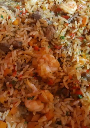 Una foto de Arroz fiesta