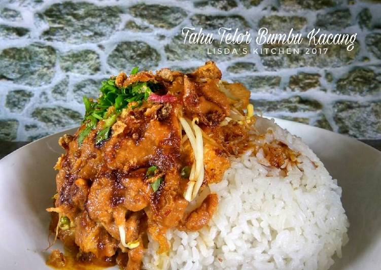 Resep Tahu Telor Bumbu Kacang oleh Lisda Trijianto Cookpad