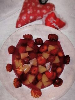 عکسی از دستور ژله میوه ای